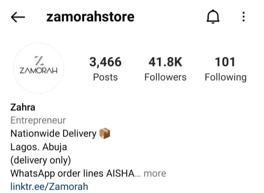 Zamorah Fashion Store Keeps Banker's N13,000 But Refuses to Deliver Her Order