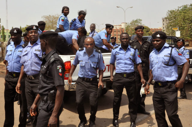 VIDEO: Policemen Slap, 'Strip' Bus Driver in Lagos